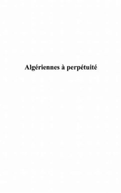 Cover Algeriennes a perpetuite (eBook, PDF)