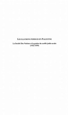 Illusions perdues en palestine: la socie (eBook, PDF) - Quere Pascal