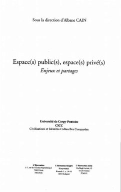 Espace(s) public(s) espace(s) prive(s) enjeux et partages (eBook, PDF)