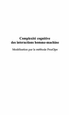 Complexite cognitive des interactions ho (eBook, PDF) - Poitrenaud Sebastien