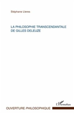 La philosophie transcendantale de Gilles Deleuze (eBook, PDF)
