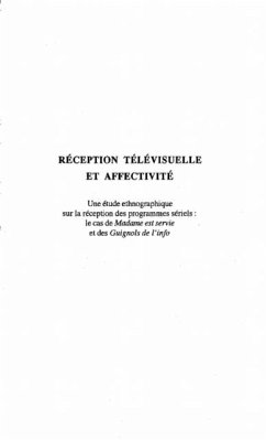 Reception Televisuelle et Affectivite (eBook, PDF)