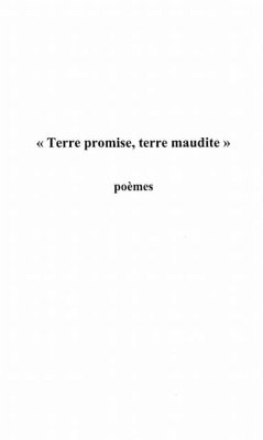 Cover Terre promise terre maudite (eBook, PDF)
