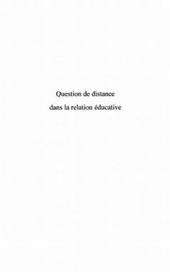 Question de distance dans la relation educative (eBook, PDF)