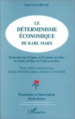 Le determinisme economique de Karl Marx (eBook, PDF)