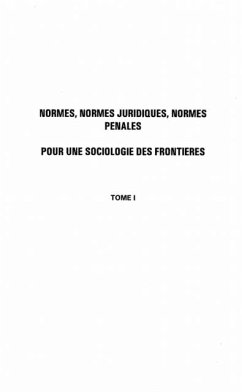 Normes, normes juridiques, normes penales (eBook, PDF)