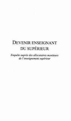 Cover Devenir enseignant du superieur (eBook, PDF)