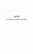 Kant: logique du jugement esthetique... - Bild 1