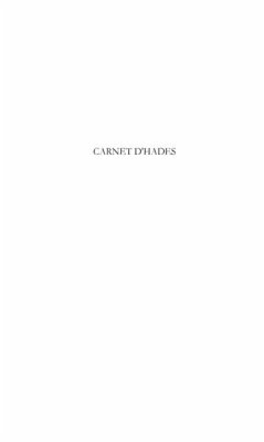 Carnet d'hades (eBook, PDF)