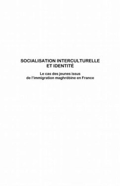 Socialisation interculturelle et identite - le cas des jeune (eBook, PDF) - Abdelhak Qribi