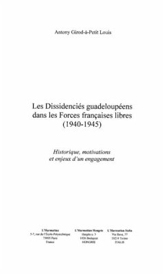 Dissidencies guadloupeens dansles force (eBook, PDF)