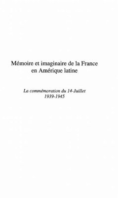 MEMOIRE ET IMAGINAIRE DE LA FRANCE EN AMERIQUE LATINE (eBook, PDF)