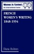French Women's Writing 1848-1994... - Bild 1