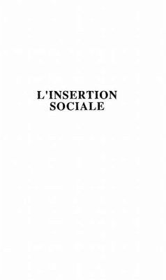 L'INSERTION SOCIALE (eBook, PDF) - Guth Suzie