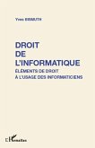 Droit de l'informatique - elements de dr (eBook, ePUB)