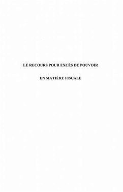 Recours pour exces de pouvoiren matiere (eBook, PDF)