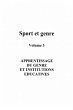 Sport et genre (volume 3) (eBook, PDF) - Bild 1