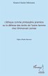 L'ethique comme philosophie premiEre ou... - Bild 1