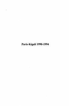 PARIS-KIGALI 1990-1994 (eBook, PDF)