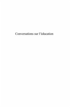 Conversations sur l'education (eBook, PDF)