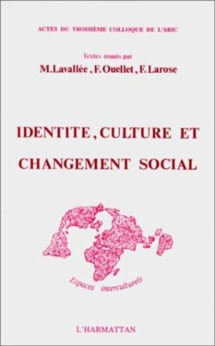 Identite, culture et changement social (eBook, PDF)