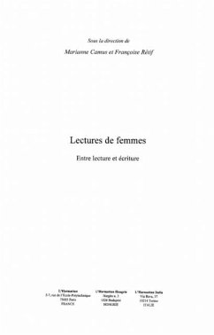 Lectures de femmes. entre lectures et ec (eBook, PDF)