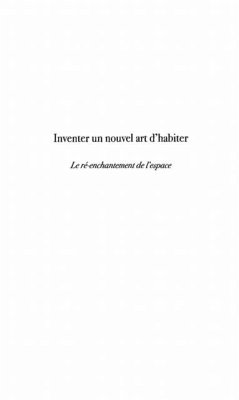 INVENTER UN NOUVEL ART D'HABITER (eBook, PDF)