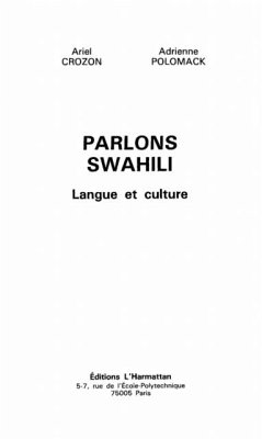 Cover Parlons swahili (eBook, PDF)