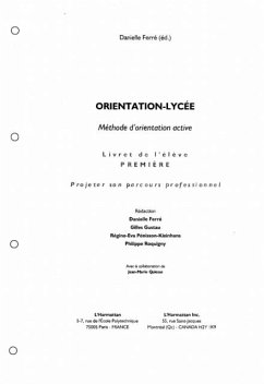 Cover ORIENTATION-LYCEE (eBook, PDF)