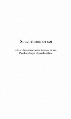 Souci et soin de soi (eBook, PDF)