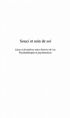 Cover Souci et soin de soi (eBook, PDF)