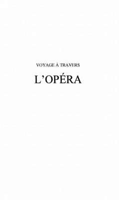Voyage a travers l'opera de cavalieri a (eBook, PDF)