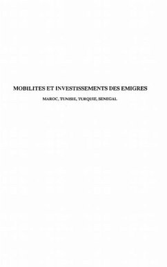 MOBILITE DES INVESTISSEMENTS DES EMIGRES (eBook, PDF)