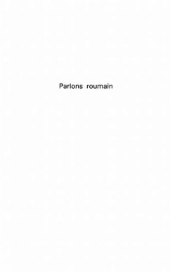 Parlons roumain (eBook, PDF)