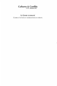 Cover Le genre globalise - forum les revolutions du &quote;printemps ara (eBook, ePUB)