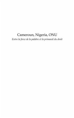 Cameroun, Nigera, ONU (eBook, PDF) - Andre-Hubert Onana Mfege