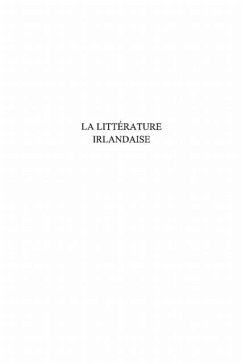 Cover La litterature irlandaise (eBook, PDF)