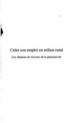 Creer son emploi en milieu rural (eBook, PDF)