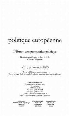 Politique europeenne no. 10 (eBook, PDF) - Collectif