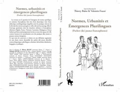 Cover Normes, urbanites et emergences plurilingues (eBook, PDF)