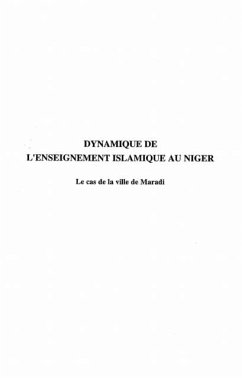 Dynamique de l'enseignement au Niger (eBook, PDF)