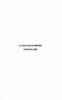 LA NOUVELLE PRESSE CONGOLAISE (eBook, PDF)