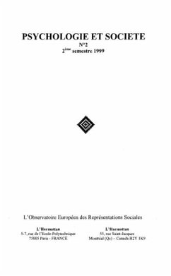 Psychologie et societe no. 2 (eBook, PDF)