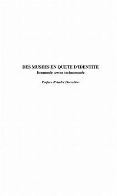 Cover Des musees en quete d'indentite (eBook, PDF)