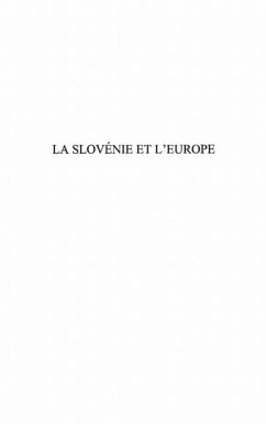 Cover La Slovenie et l'Europe (eBook, PDF)