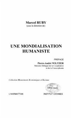 Une mondialisation humaniste (eBook, PDF)