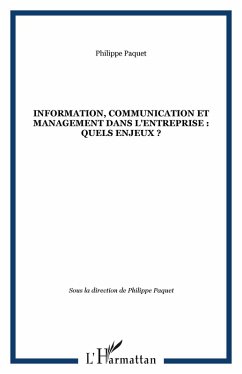 Information, communication et management dans l'entreprise : (eBook, ePUB)