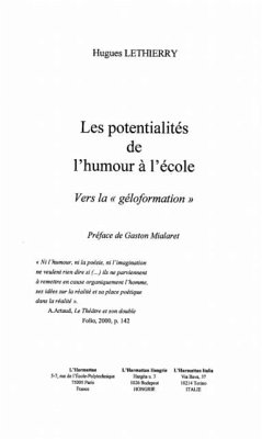 Cover Les potentialites de l'humour a l'ecole (eBook, PDF)