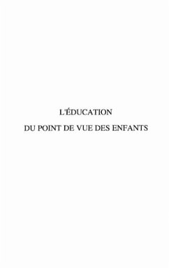 Cover L'education du point de vue des enfants (eBook, PDF)