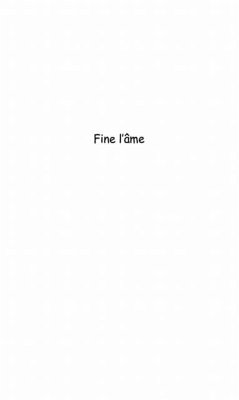 Cover Fine l'ame (eBook, PDF)